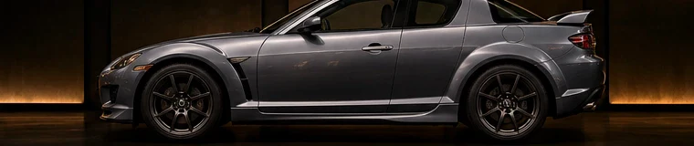 Side view of a Mazda RX-8 (SE3P)